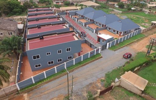 4 bedroom with boys-quarters in a gated community for sale.