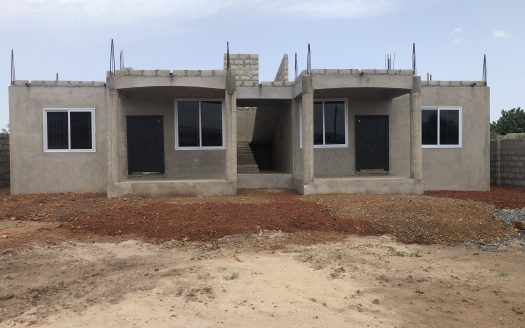 Uncompleted 2 bedroom(6 units) apartment block for sale.