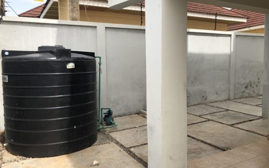 3 bedroom with attached boys quarters for rent.