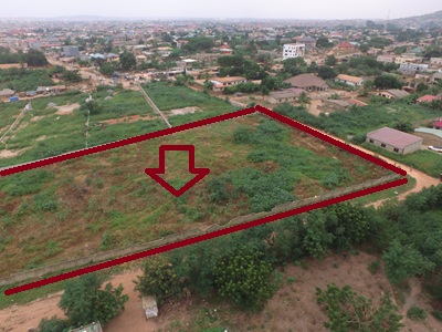 14 plots of land located at Abokobi for sale.