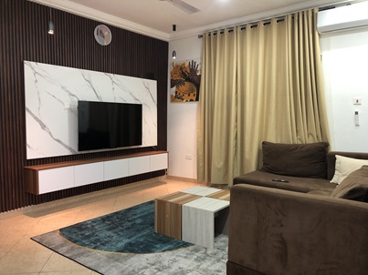 Furnished 3 bedroom house located at Oyarifa.
