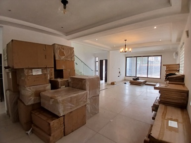 Upcoming 4 bedroom with boys quarters.