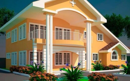uncompleted 5 bedroom single storey for sale.
