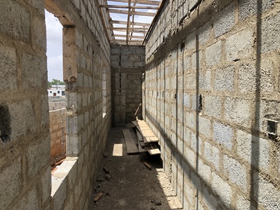 uncompleted 3 bedroom for sale.