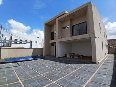 4 bedroom with attached boys quarters and swimming pool for sale.
