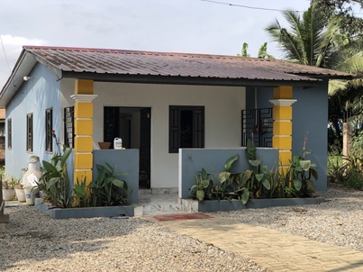 2 bedroom located at Adenta Barrier for rent.