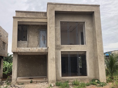 Semi-completed 3 bedroom storey for sale@Amanfrom(Adenta)